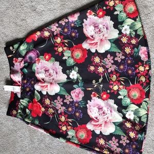 Floral skirt